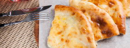 хачапури с картошкой и сыром. Шаг 12