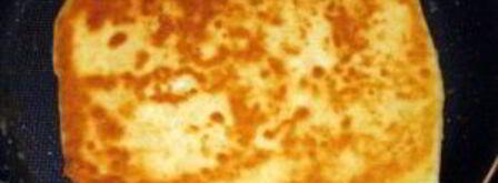 хачапури с сыром на сковороде. Шаг 9