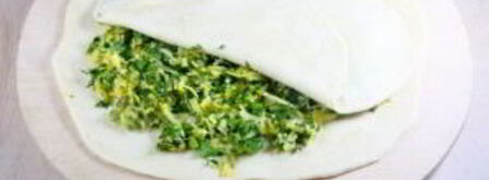 хачапури с зеленью. Шаг 7