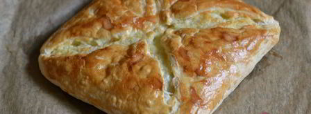 слоеный хачапури. Шаг 9