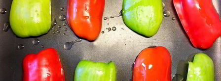 багет с моцареллой и перцем. Шаг 4