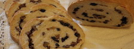 батон с оливками и грецкими орехами. Шаг 10