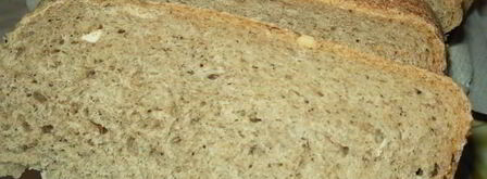 черный хлеб с маринованным чесноком. Шаг 7