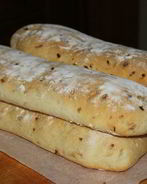 Чиабатта с луком