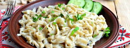 домашняя лапша из теста с ячменными отрубями в хлебопечке. Шаг 8