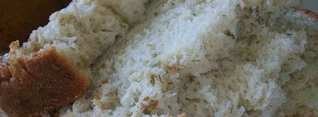 хлеб белый с чесноком и зеленью. Шаг 10