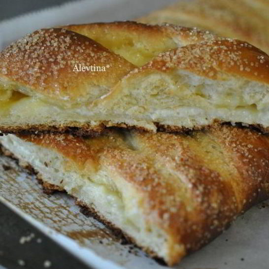 Рецепт лимонного плетеного хлеба