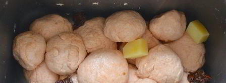 разборный томатный хлеб с начинкой. Шаг 9