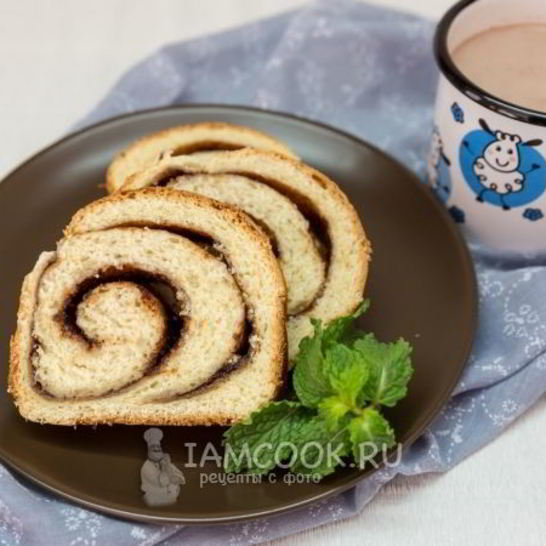 Рецепт сладкого хлеба с корицей