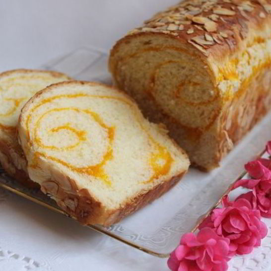 Рецепт сладкого хлеба с прослойкой