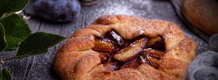 творожные галеты со сливами. Шаг 13