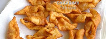 хворост картофельный. Шаг 7