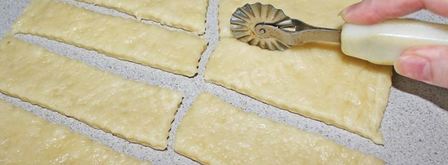 хворост на воде постный. Шаг 8