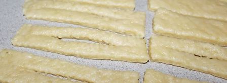 хворост на воде постный. Шаг 9