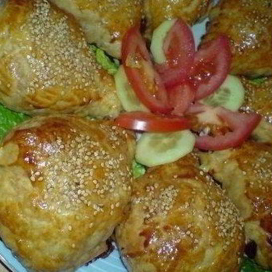 Рецепт куриных ножек в слоеном конвертике