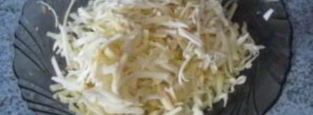 конвертики из лаваша с сыром и зеленью. Шаг 3