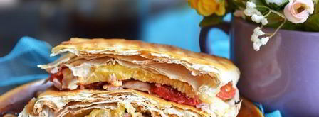 копченые куриные окорочка в лаваше. Шаг 12