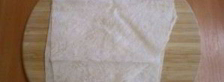 лаваш с рисом и яйцом. Шаг 4