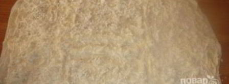 лаваш с шампиньонами и сыром. Шаг 7