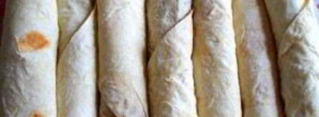 лаваш с сыром и зеленью в духовке. Шаг 4