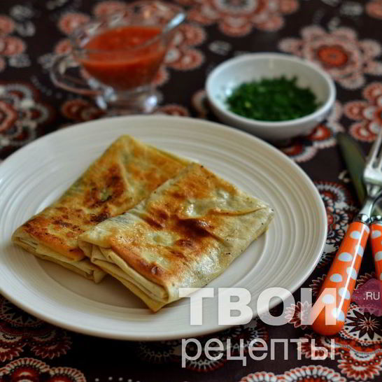 Рецепт лаваша с сыром