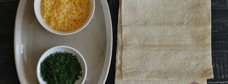 лаваш с сыром. Шаг 3