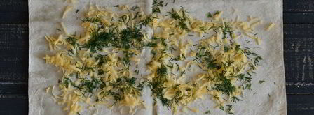 лаваш с сыром. Шаг 4