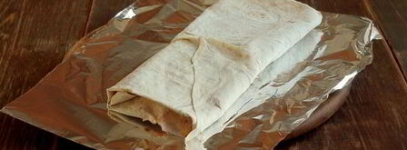 лаваш с ветчиной и сыром в духовке. Шаг 8