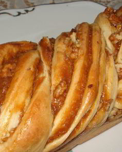 Лаваш со сгущенкой