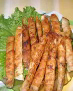 Палочки из лаваша с сыром