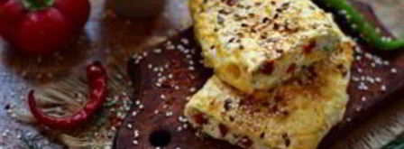 рулетики из лаваша с начинкой. Шаг 8