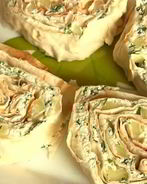 Рулетики из лаваша