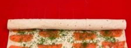 рулетики с лавашом. Шаг 5