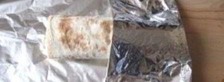 рулеты из лаваша с крабовыми палочками. Шаг 8