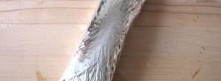 рулеты из лаваша с крабовыми палочками. Шаг 9