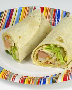 Закуска из лаваша и крабовых палочек