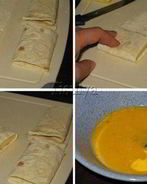 Жареный сыр в лаваше