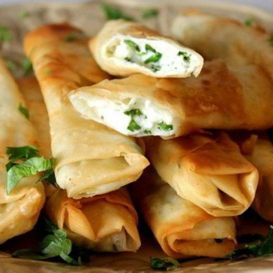 Рецепт жареного тонкого лаваша с сыром