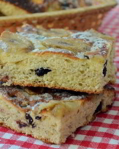 Банановая фокачча