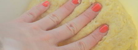 банановая фокачча. Шаг 7