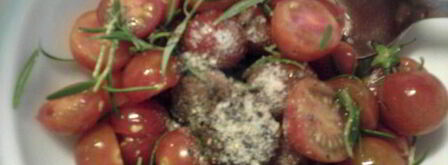 фокачча с бальзамическими помидорами. Шаг 10