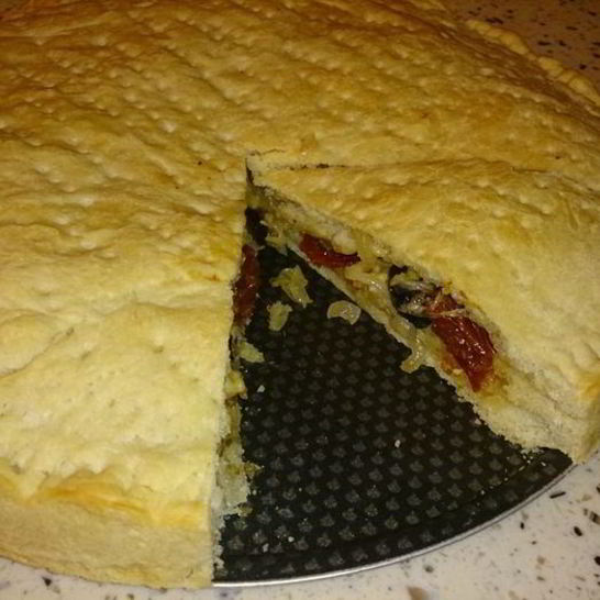 Рецепт фокаччи с луком