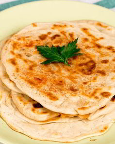 Индийские лепешки с начинкой