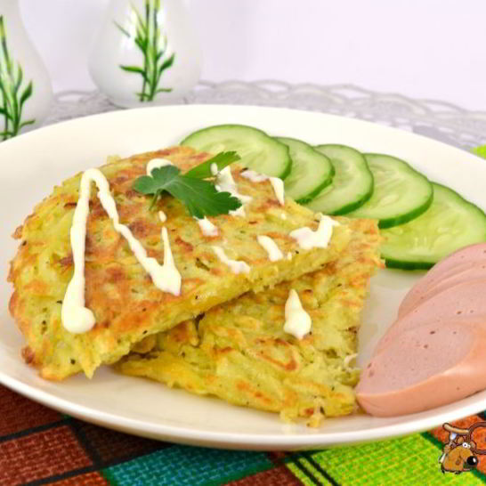 Рецепт картофельной лепешки к завтраку