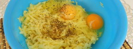 картофельная лепешка к завтраку. Шаг 3