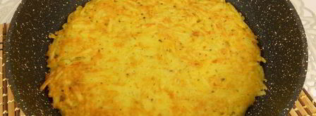 картофельная лепешка к завтраку. Шаг 6