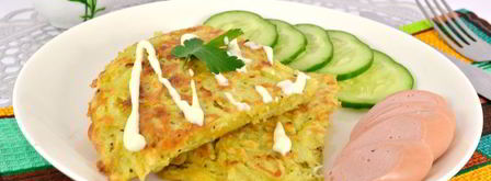 картофельная лепешка к завтраку. Шаг 7