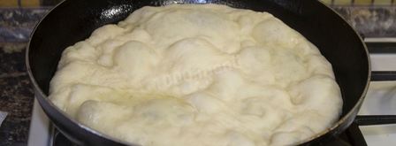 лангош лепешка. Шаг 17