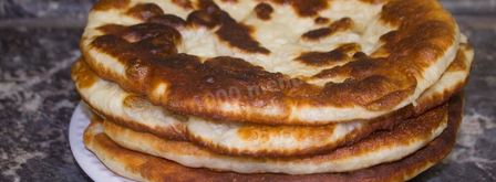 лангош лепешка. Шаг 19