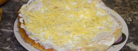 лангош лепешка. Шаг 21